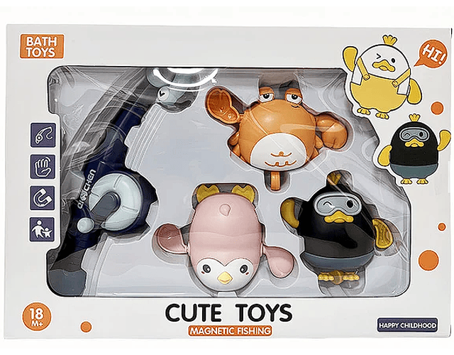 Juguete Set Para Pescar En La Ducha