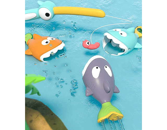 Juguete De Agua Set Peces 