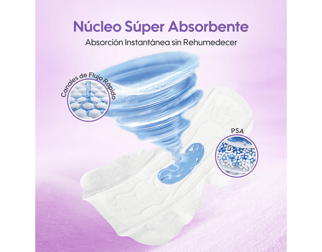 Toalla femenina Aiwina Noche 6 uds