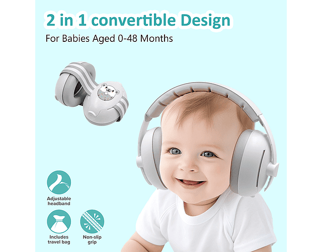 Protector Auditivo 2 en 1