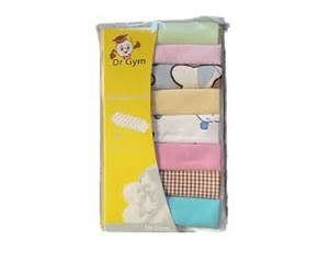 Pack de 8 Pañitos para Bebé 9 x 9 pulgadas