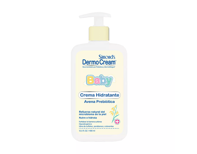 Baby Crema Hidratante Simond's Dermocream Avena Prebiótica