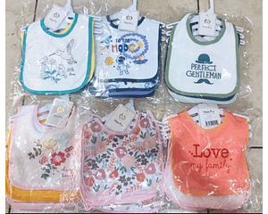 Set Babero 3 unidades