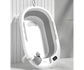 Bañera Plegable Con Termometro Y Jarrito