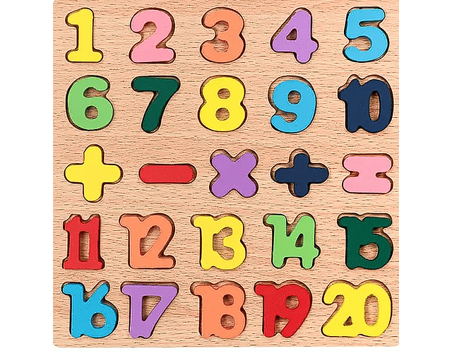 Juguete Aprende Numeros - Letras Y Figuras 