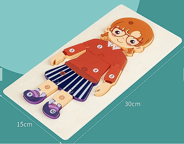 Juguete De Madera Profesiones