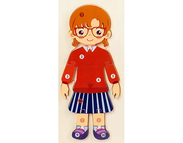 Juguete De Madera Profesiones