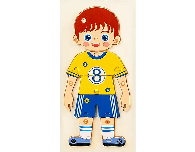 Juguete De Madera Profesiones