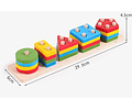Juguete Figuras Geometricas De Encaje 