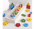 Juguete Figuras Geometricas De Encaje 