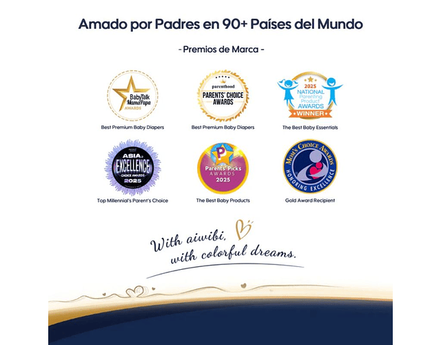 Aiwibi Prematuro 22 pañales