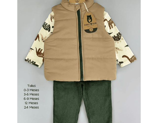 Conjunto Niño Marca Rabbit Bear