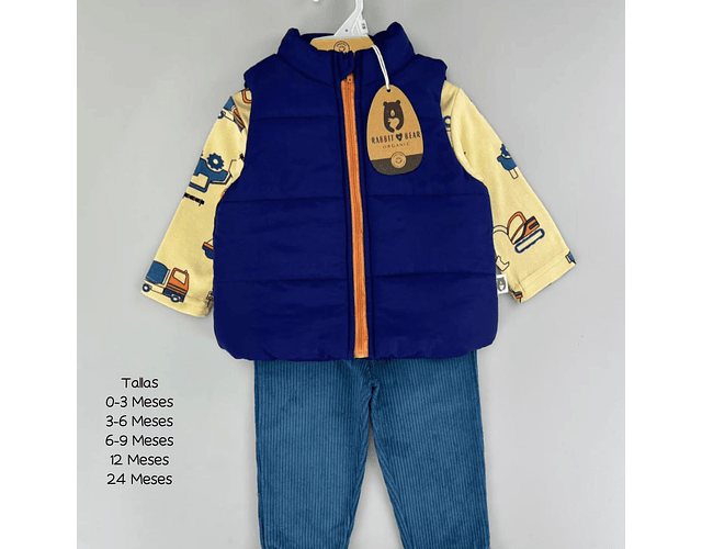 Conjunto Niño Marca Rabbit Bear