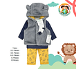 Conjunto Peludo Marca Pl-Baby 