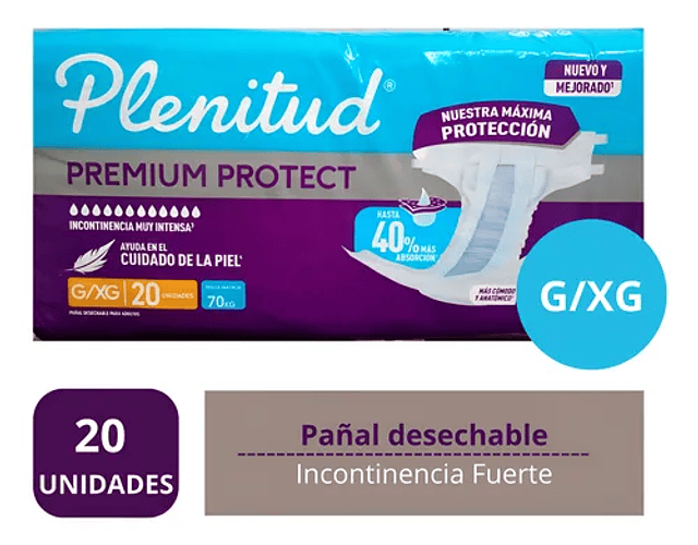 Plenitud Protect G 20 Pañales