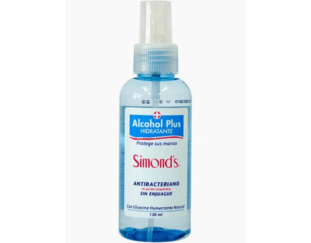 Alcohol Plus Simond's en Spray 130 ml.