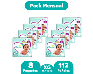 Pampers Premium Care XG 112 pañales