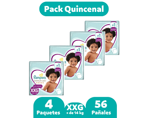 Pampers Premium Care XXG 56 pañales