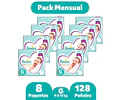 Pampers Premium Care G 128 pañales