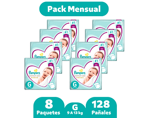 Pampers Premium Care G 128 pañales