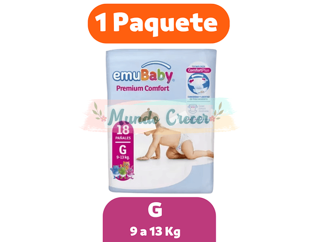 Emubaby Comfort G 18 Pañales