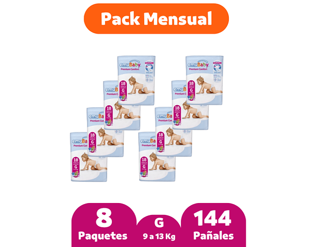 Emubaby Comfort G 18 Pañales