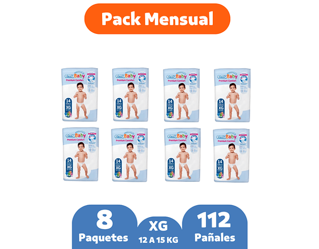 Emubaby Comfort XG 14 Pañales