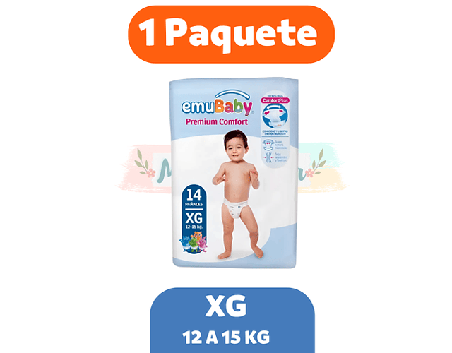 Emubaby Comfort XG 14 Pañales