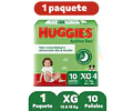 Huggies Active Sec XG 10 Pañales