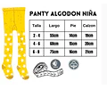 Panty Algodon elasticado