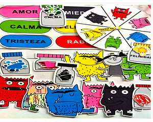 Juguete Mounstros de Colores