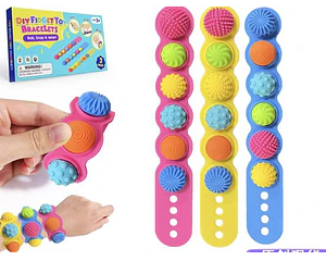 Juguete Sensorial Pulseras 3 uds 