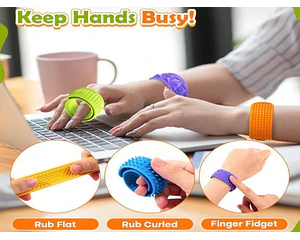 Pulseras Sensoriales Texturizadas