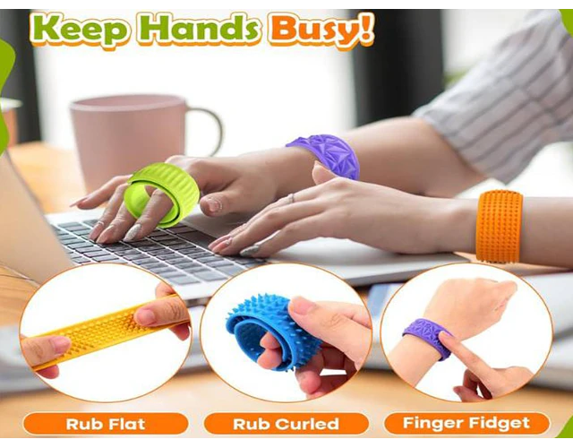 Pulseras Sensoriales Texturizadas
