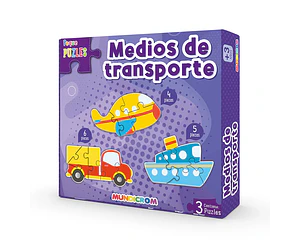 MEDIOS DE TRANSPORTE - PEQUE PUZLES