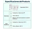 Mamadera Aiwibi 120ml De Vidrio 
