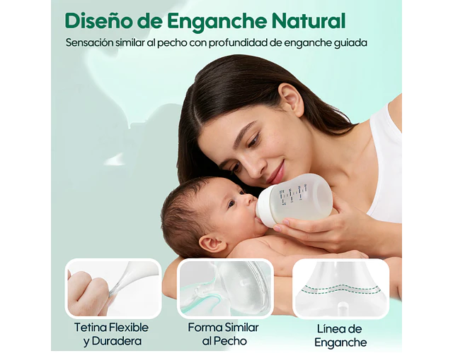 Mamadera Aiwibi 120ml De Vidrio 