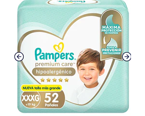 Pampers Premium Care Pants XXG 52 Pañales