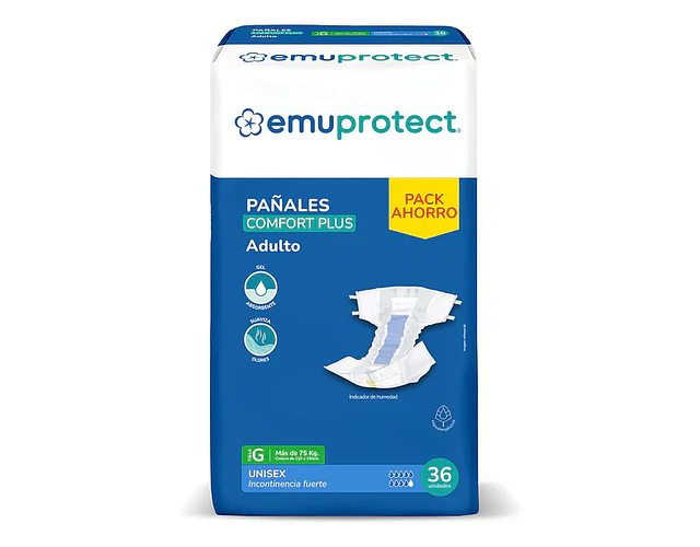 Emuprotect Comfort Plus G 36 Pañales