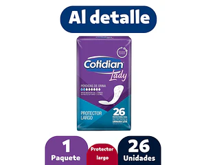 Protector Diario COTIDIAN LADY 26 unidades