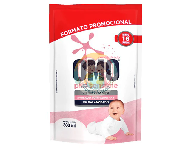 OMO DT LIQ PIEL SENSIBLE 800ML
