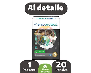 Pañal para adultos EmuProtect G 20 unidades