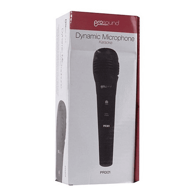 Microfono Alambrico Prosound Dm301 Unidireccional Color Negro