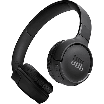 Auriculares Jbl Tune 520, Color Negro Con Cancelación De Ruido