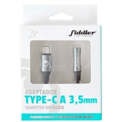 Adaptador de Audífonos Type C a Jack 3.5 Mm Fiddler