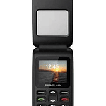 Teléfono Senior Tecnolab 4g Adulto Mayor Almeja Negrotl456bk