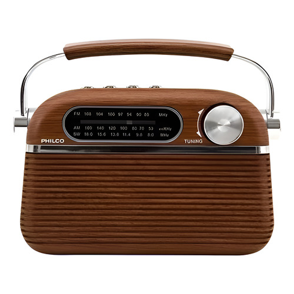 Radio Vintage Am Fm Bluetooth Usb Philco Vt329