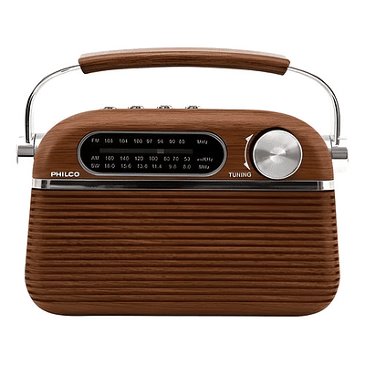 Radio Vintage Am Fm Bluetooth Usb Philco Vt329