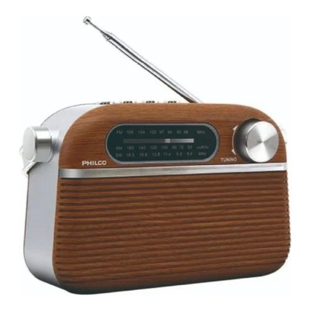 Radio Vintage Am Fm Bluetooth Usb Philco Vt329