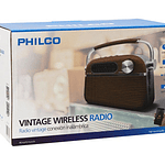 Radio Vintage Am Fm Bluetooth Usb Philco Vt329